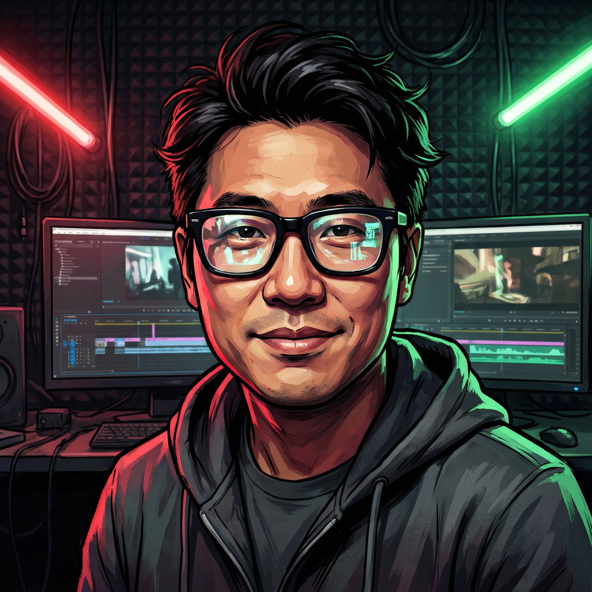 国产主播视频剪辑师